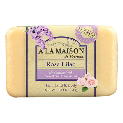 A La Maison - Bar Soap - Rose Lilac - 8.8 Oz