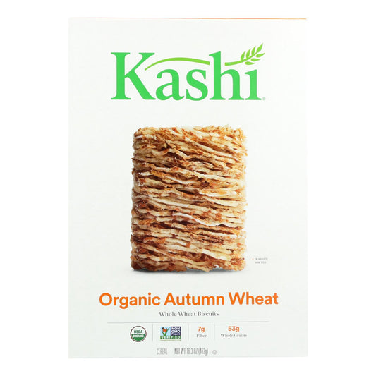 Cereales Kashi - Orgánicos - Trigo integral - Promesa orgánica - Trigo de otoño - 16,3 oz - Caja de 12