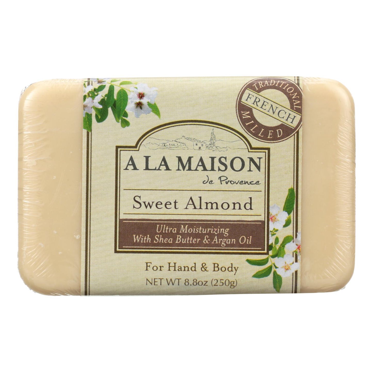 A La Maison - Jabón en barra - Almendra dulce - 8.8 Oz