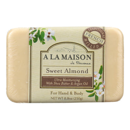 A La Maison - Jabón en barra - Almendra dulce - 8.8 Oz