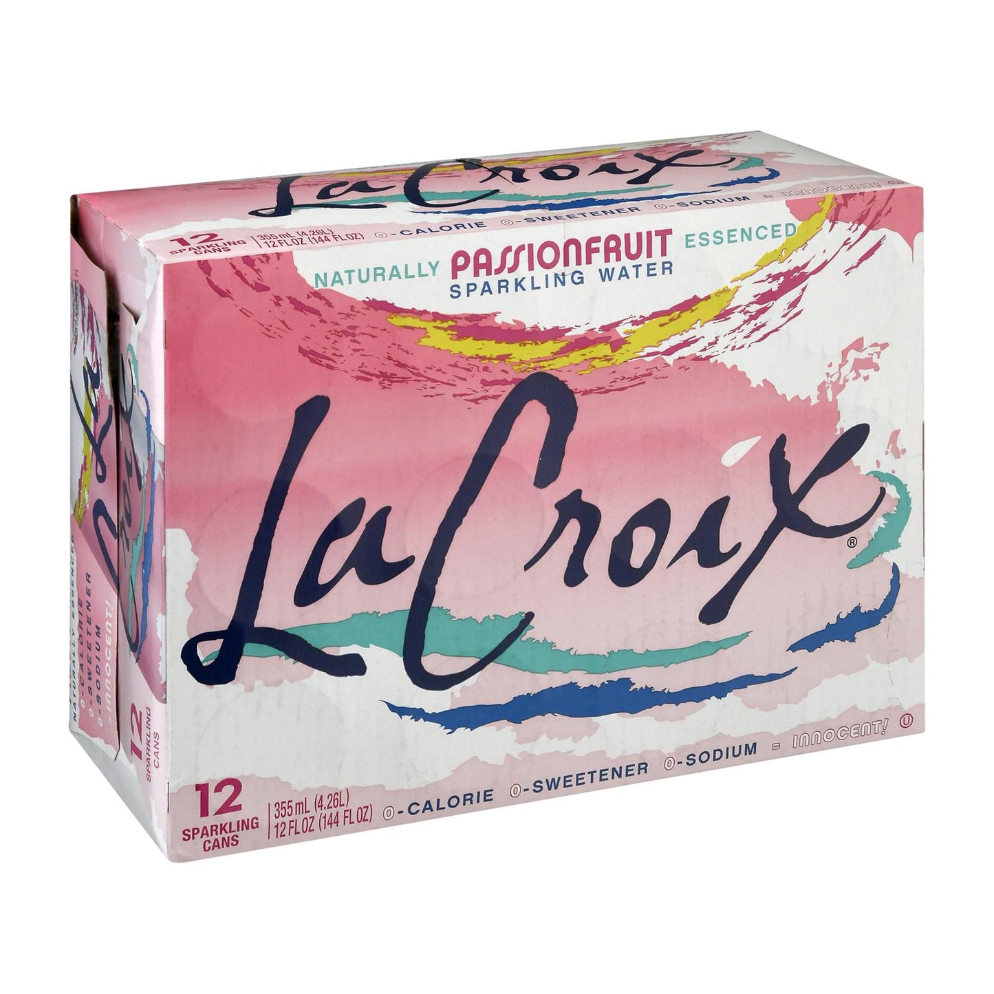 Lacroix 气泡水 - 百香果味 - 2 瓶装 - 12/12 液体盎司