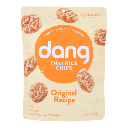 Dang - Sticky Rice Chips - Original - Case Of 12 - 3.50 Oz