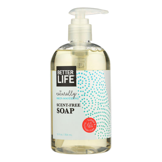 Jabón para manos y cuerpo Better Life - Sin perfume - 12 fl oz.