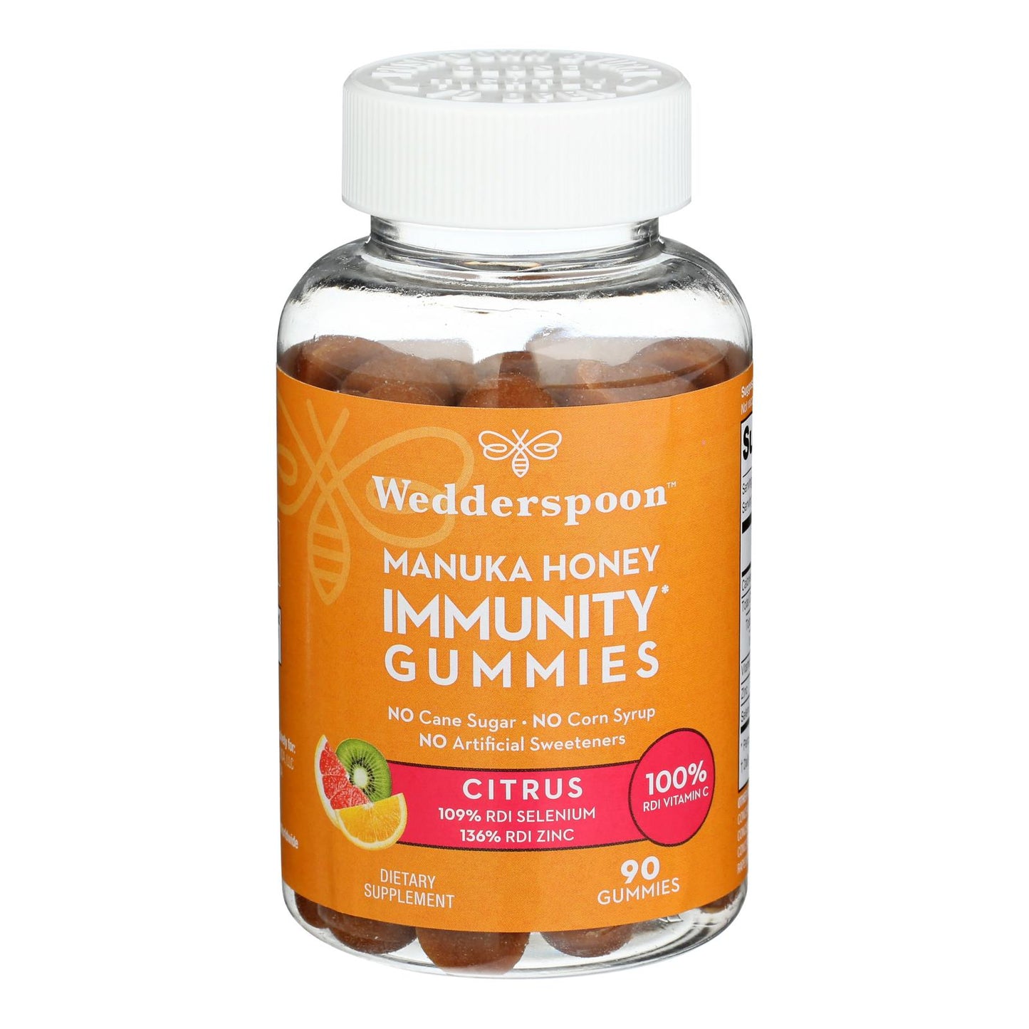 Wedderspoon - Manuka Honey Dfnse Gummy Cit - 1 Each 1-90 Ct