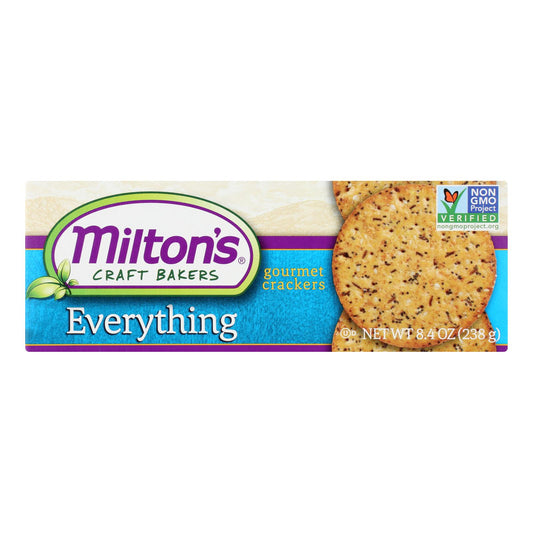 Miltons - Galletas con todo - Caja de 8 - 8,4 oz