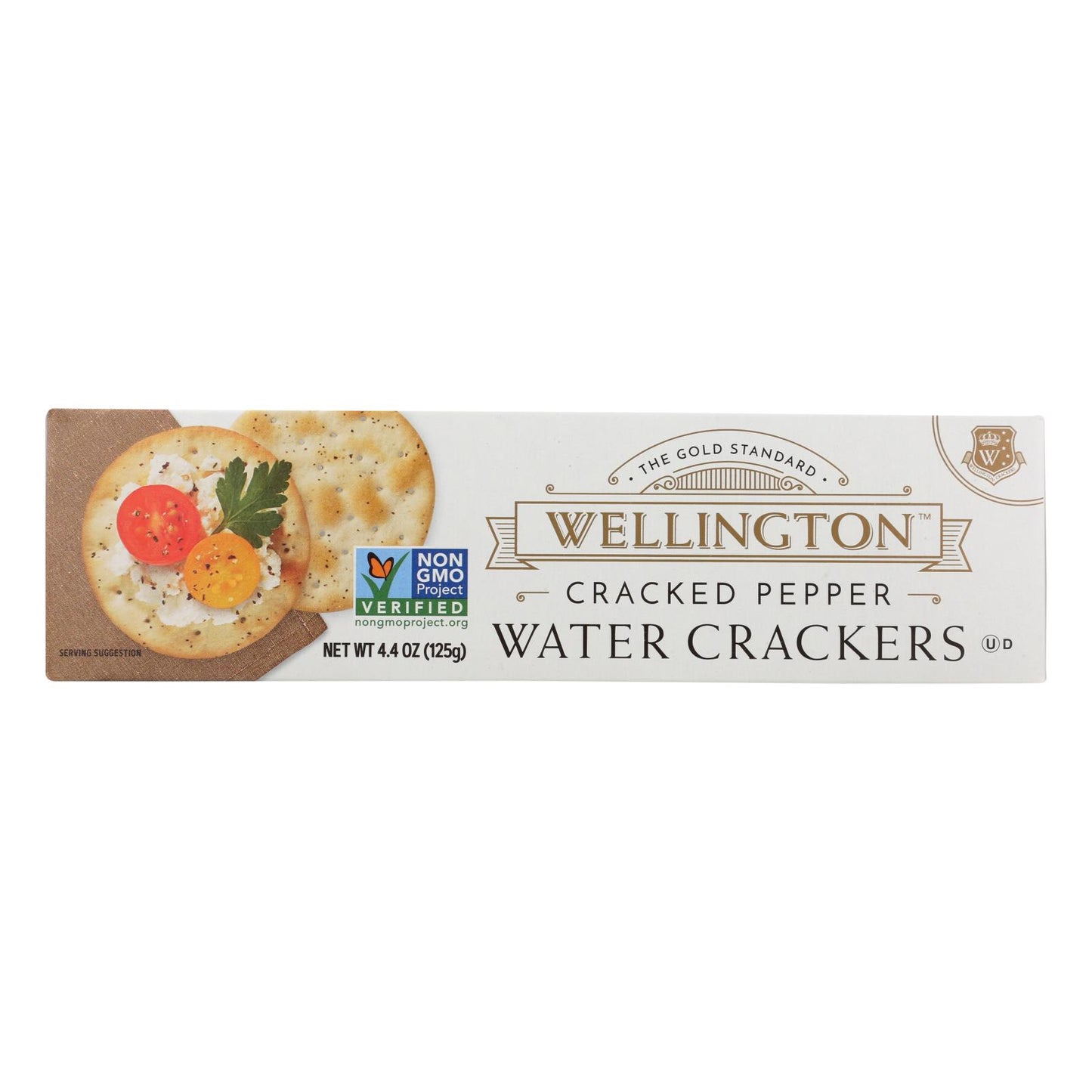 Wellington - Cracker Cracked Pepper - Caja de 12 - 4.4 oz