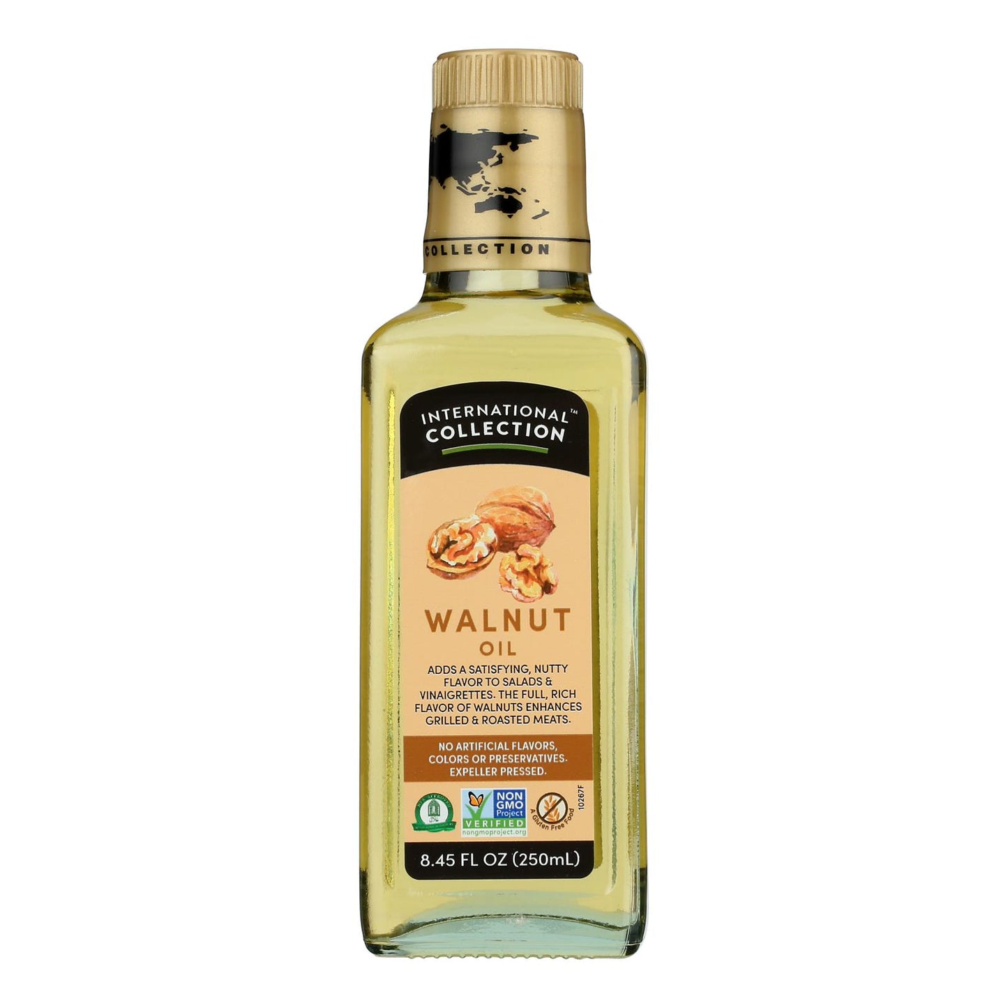 Aceite de nuez de colección internacional - Caja de 6 - 8,45 fl oz.