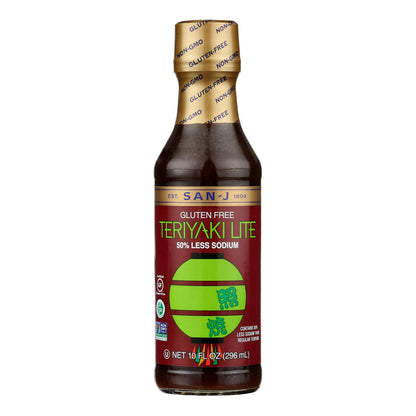 Salsa Teriyaki Lite de San-j - Caja de 6 a 10 Fz