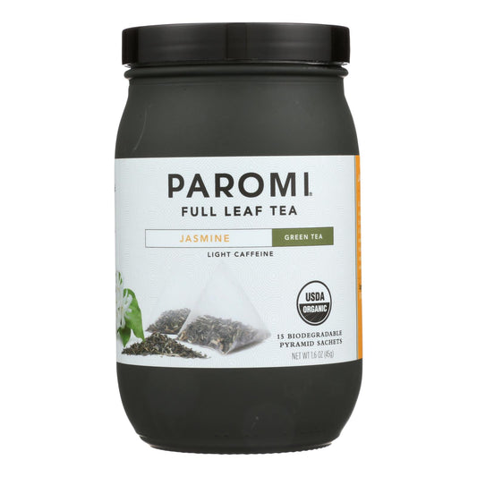 Té de jazmín orgánico Paromi Tea - Caja de 6 - 15 unidades