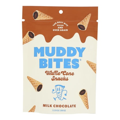 Muddy Bites - Muddy Bite Milk Chocolate - Case Of 12-2.33 Oz