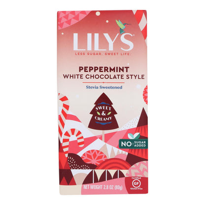 Lilys - Barra de chocolate blanco para fiestas - Caja de 12 - 2,8 oz