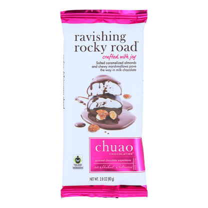 Chuao Chocolatier - Barra de chocolate Mlk Reversible Rkyrd - Caja de 10 - 2,8 oz