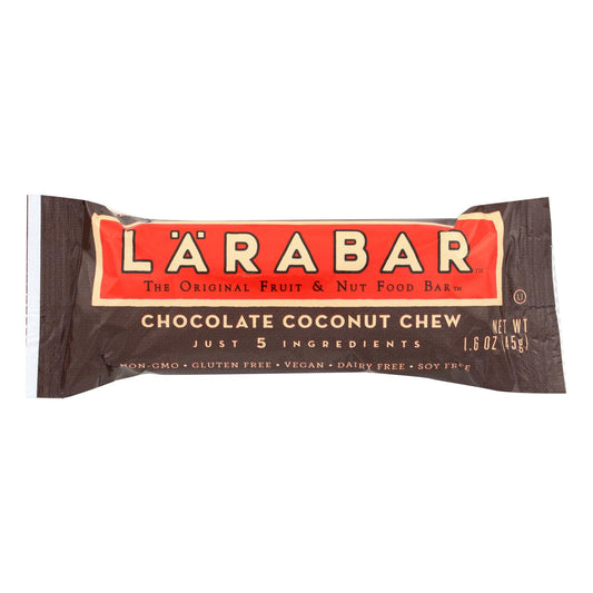 Larabar - Barra de chocolate y coco - Caja de 16 - 1.6 oz