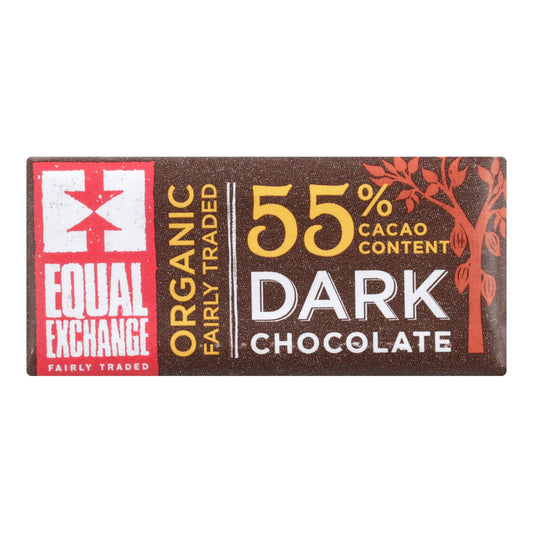 Equal Exchange - Minibarra de chocolate con pantalla Ctr - Caja de 150 - 0,15 oz