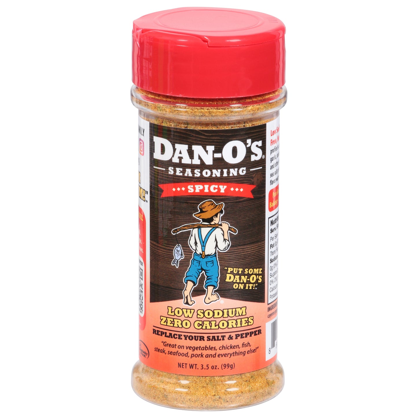 Condimento Dano's - Condimento picante - Caja de 12 - 3,5 oz