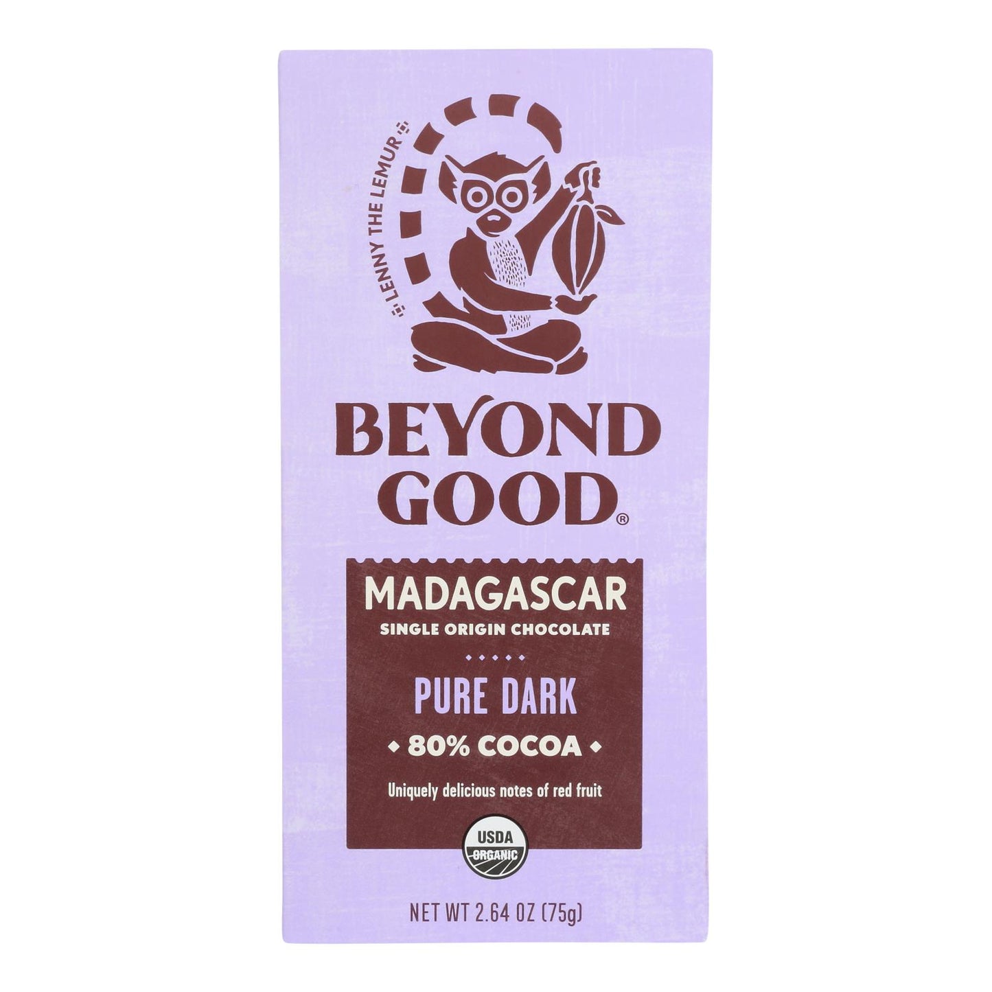 Madecasse - 巧克力棒 80% 纯黑巧克力 - 12 盒装 - 2.64 盎司