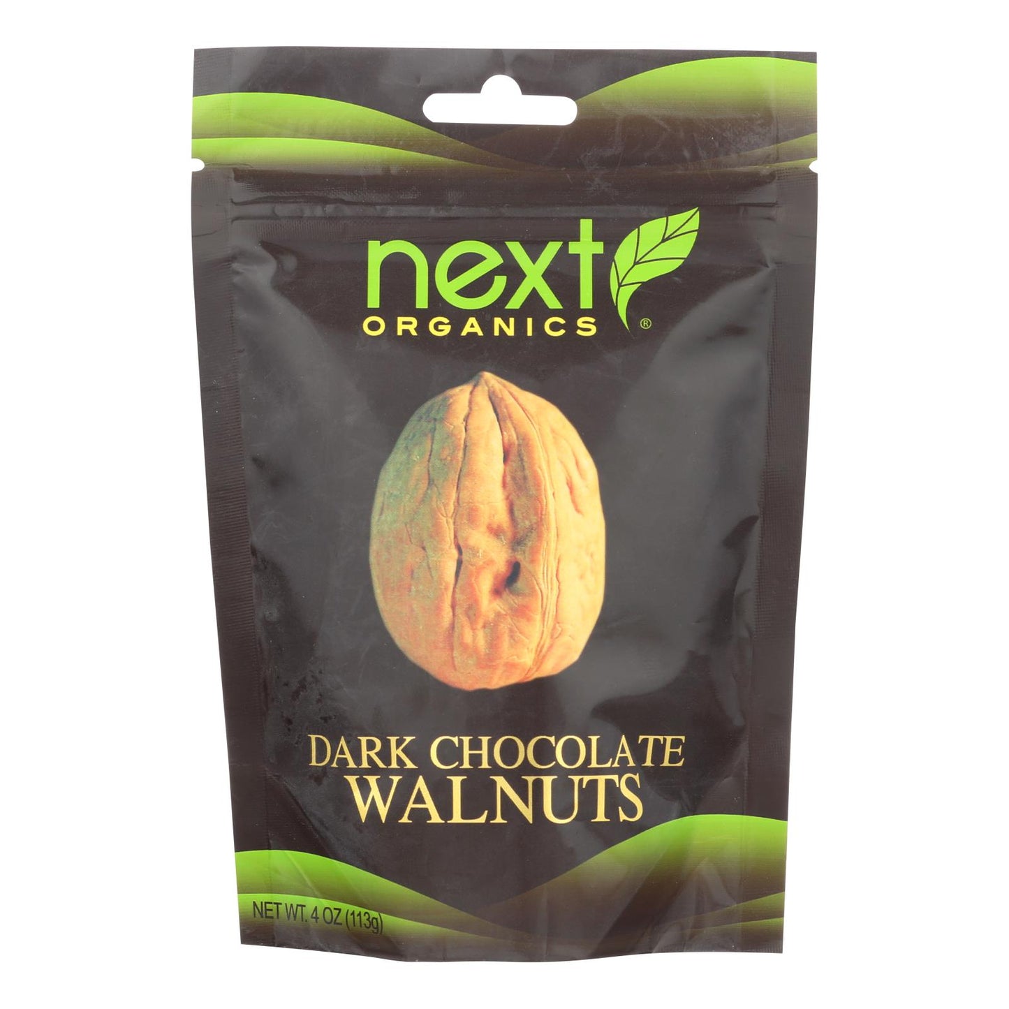 Nueces orgánicas Next, chocolate negro - Caja de 6 - 4 oz