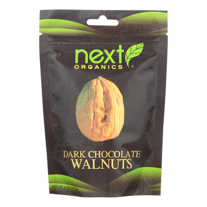 Nueces orgánicas Next, chocolate negro - Caja de 6 - 4 oz
