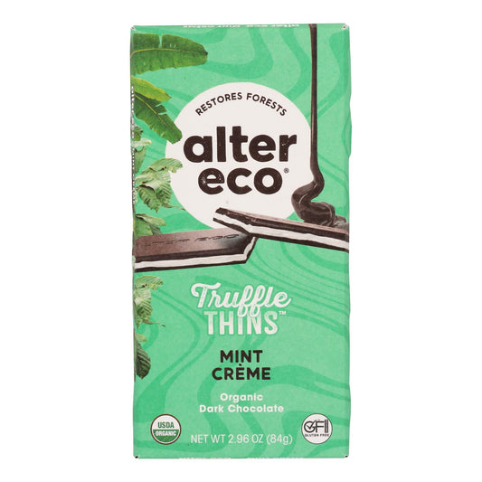 Alter Eco - Crema de menta fina Trfl - Caja de 12 - 2,96 oz