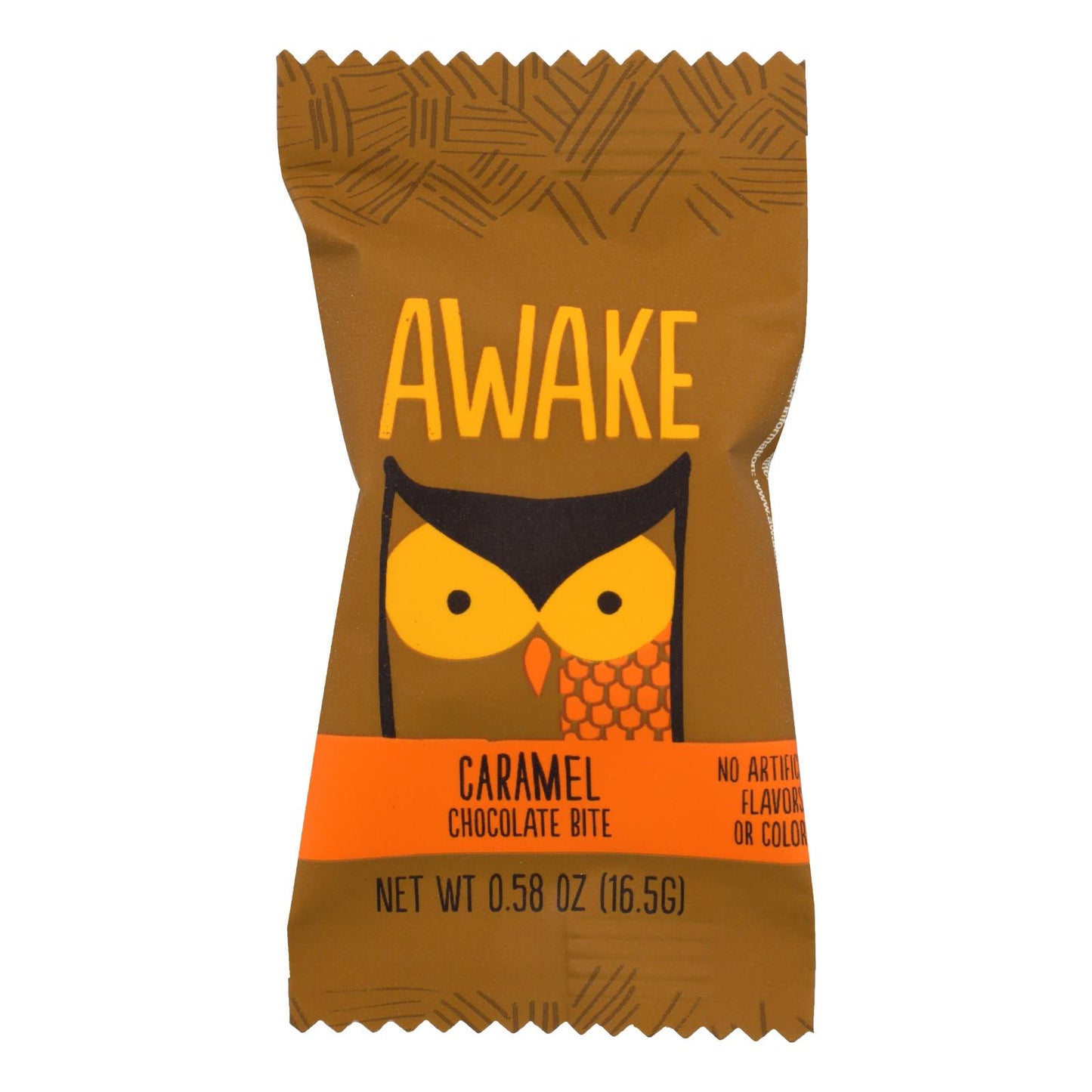 Awake Chocolate - Bocaditos de chocolate y caramelo - Caja de 50 - 0,58 oz