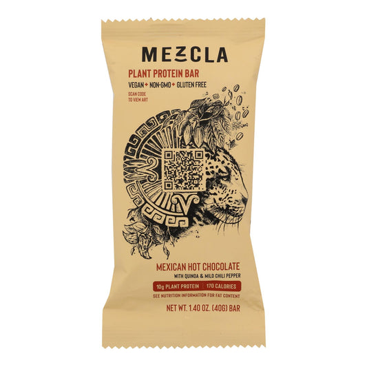 Mezcla - Prot Bar Chocolate Caliente Mexicano - Caja De 15 - 1.4 Oz