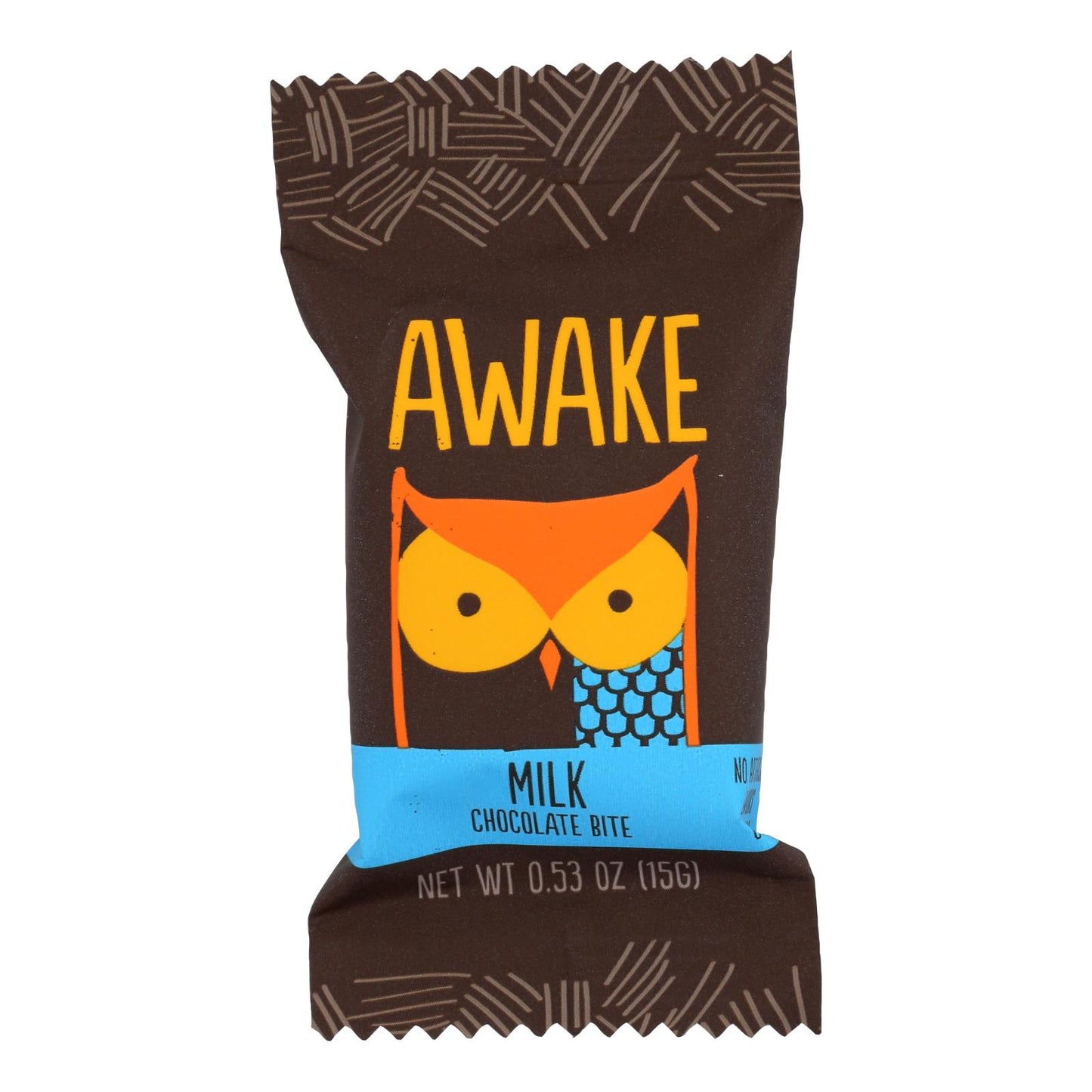 Awake Chocolate - Bocaditos de chocolate con leche - Caja de 50 - 0,53 oz