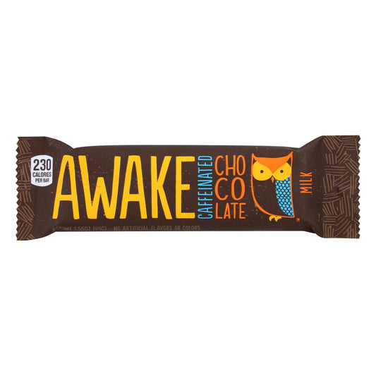 Awake Chocolate - Bar Caff 牛奶巧克力 - 12 盒装 - 1.55 盎司