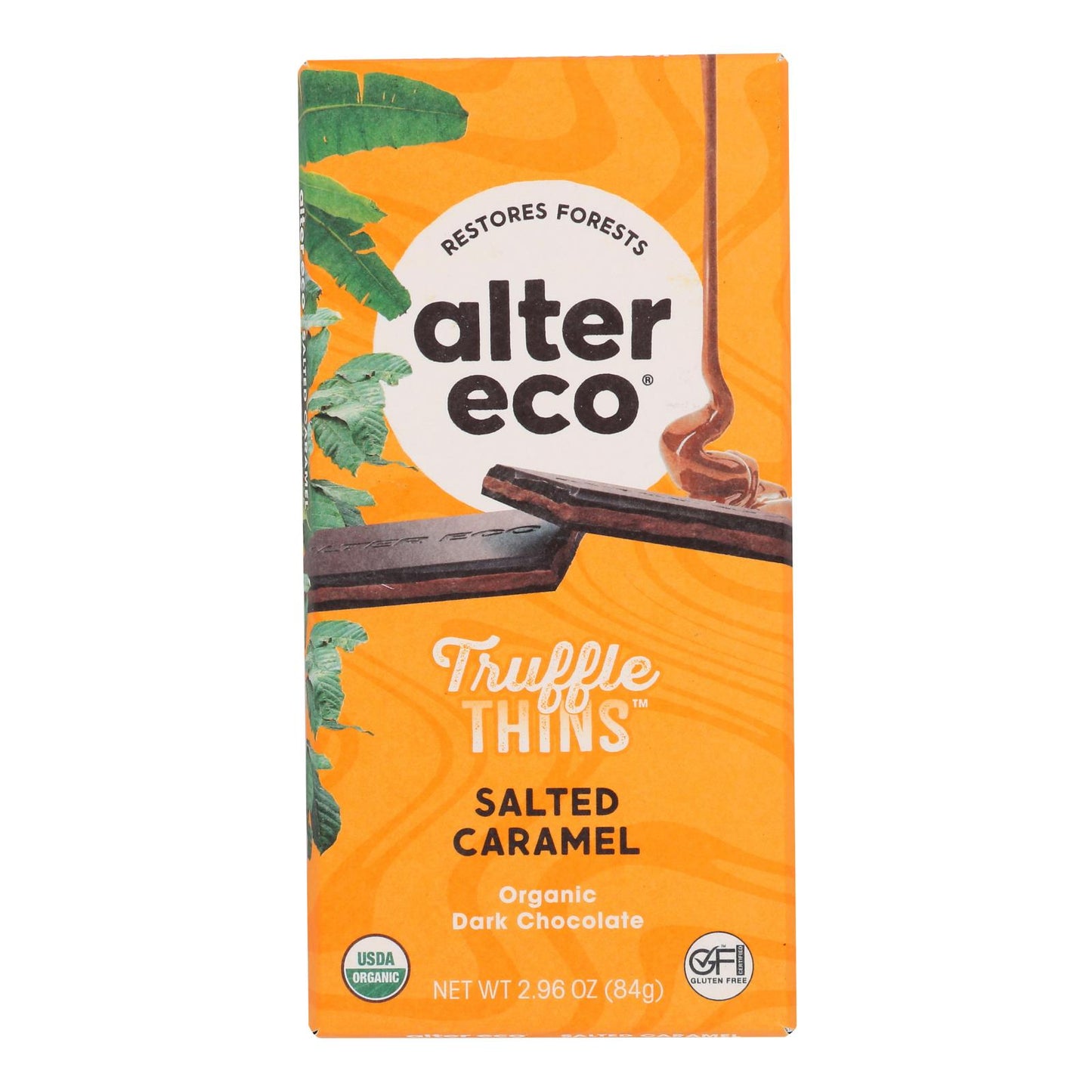 Alter Eco - Caramelo salado fino Trfl - Caja de 12 - 2,96 oz