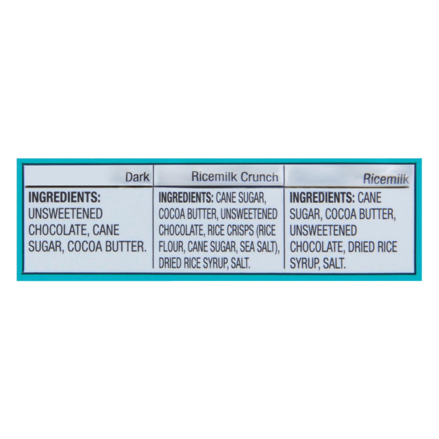 Disfruta de la vida - Barra de chocolate variada de Pascua - Caja de 6 - 5,25 oz