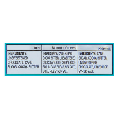 Disfruta de la vida - Barra de chocolate variada de Pascua - Caja de 6 - 5,25 oz