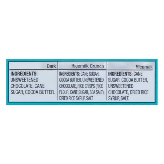 Disfruta de la vida - Barra de chocolate variada de Pascua - Caja de 6 - 5,25 oz