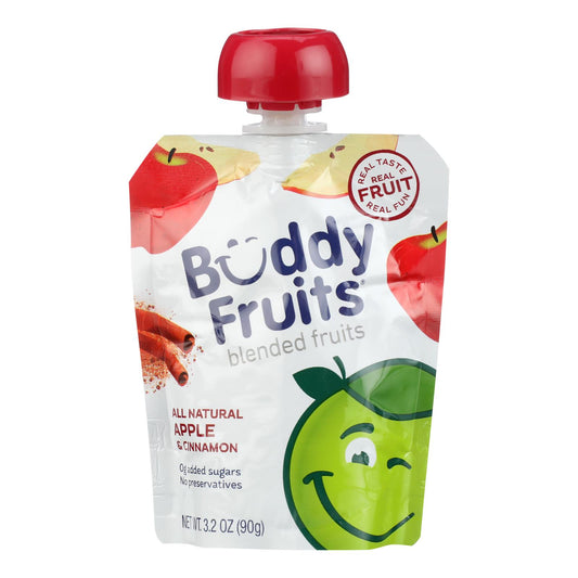 Buddy Fruits - Originals Apple Cinnamon - Caja de 18 - 3,2 onzas