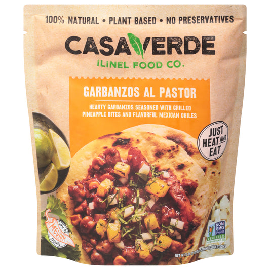 Casa Verde - Garbanzos Al Pastor - Caja De 6-8.81 Onzas