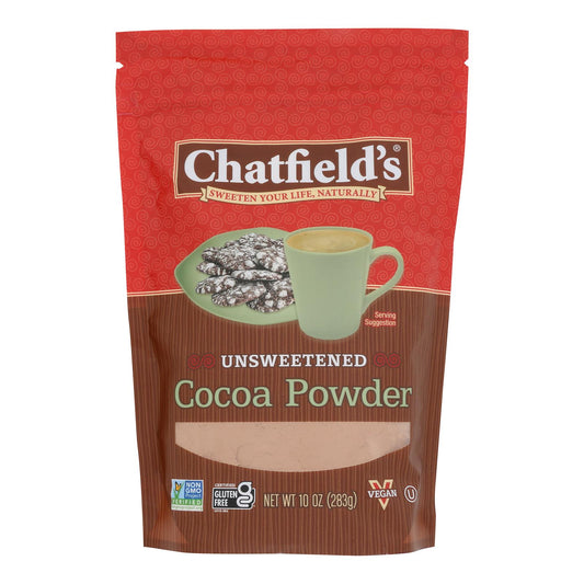 Bolsa de cacao en polvo Chatfield's sin envolver, caja de 6 a 10 onzas