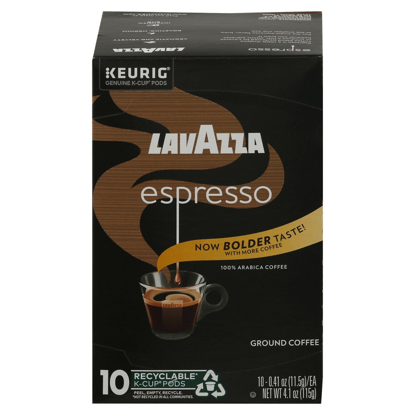 Lavazza - Café Espresso Italiano K-cup - Caja de 6-10 unidades