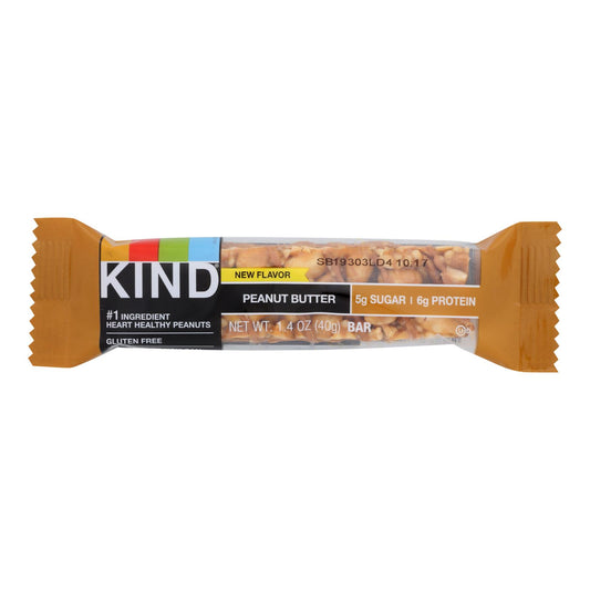 Mantequilla de maní en barra Kind - Caja de 12 - 1.4 onzas