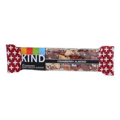 Kind - Barritas de arándanos y almendras - Caja de 12 - 1,4 onzas