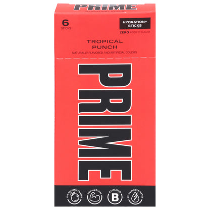 Prime - Hydrate Stick Tropical Punch - 1 unidad - 6/9,75 gramos