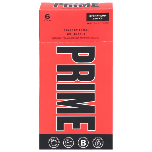 Prime - Hydrate Stick Tropical Punch - 1 unidad - 6/9,75 gramos