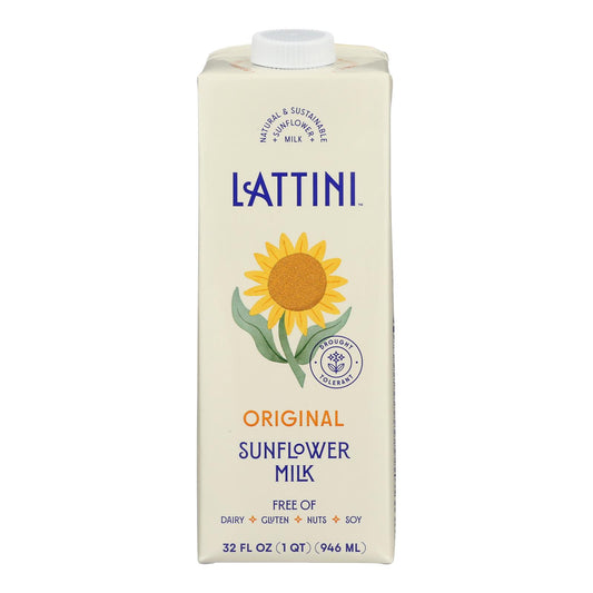 Lattini - 牛奶原味向日葵味 - 6-32 液体盎司一箱