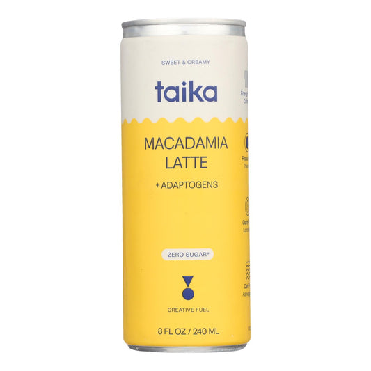 Taika - Coffee Macadamia Latte - Case Of 12-8 Fluid Ounces