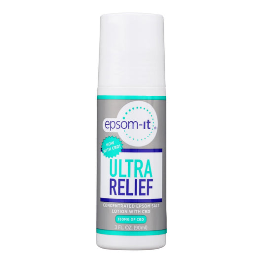 Sal de Epsom - Ultra Relief 350 miligramos de CBD - 1 unidad - 3 onzas