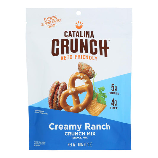 Catalina Crunch - Crunch Mix Creamy Ranch - Caja de 6 - 5,25 onzas