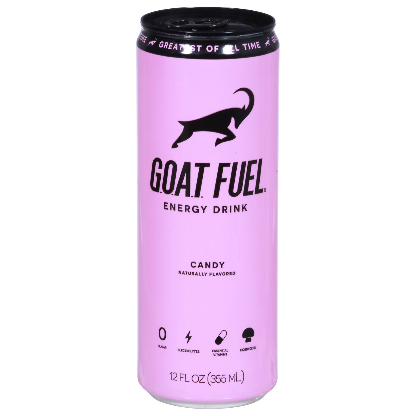 Goat Fuel - Bebida energética dulce - Caja de 12 - 12 onzas líquidas