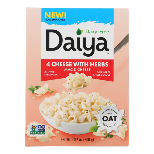 Daiya Foods - Cheezy Mac - Cuatro quesos con hierbas - Caja de 8 - 10,6 oz.
