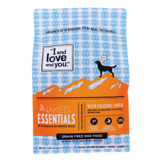 I And Love And You - Dog Kibble Chicken And Duck - Case Of 4-4 Lb