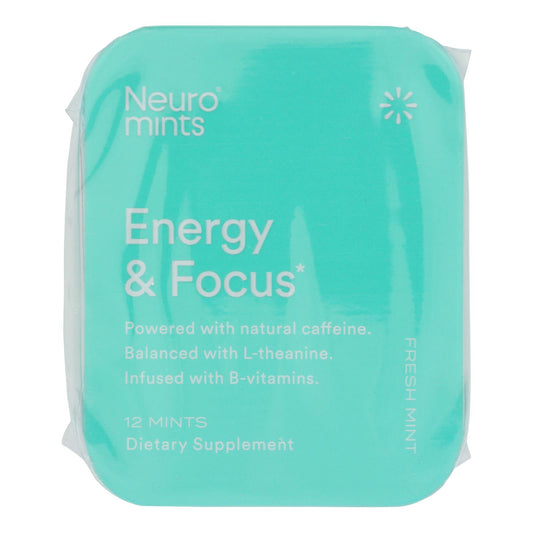 Neuro - Mint Enrgy&amp;fcs Menta Fresca - Caja De 12-12 Ud