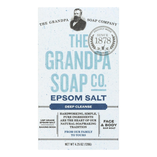 Grandpa Soap Bar Soap - Epsom Salt - 4.25 Oz