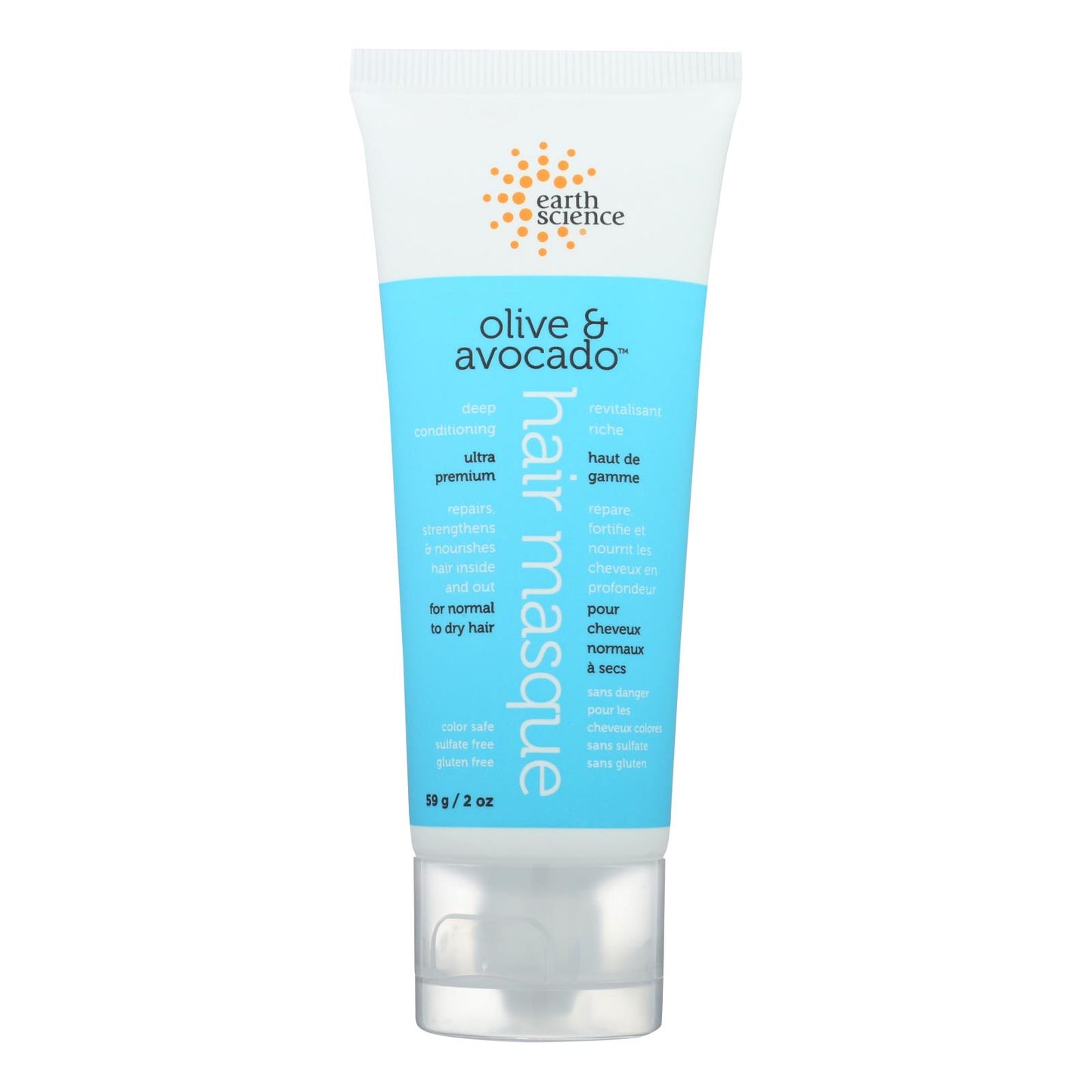 Mascarilla acondicionadora profunda para el cabello Earth Science - 2 fl oz