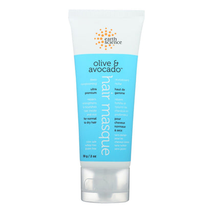 Mascarilla acondicionadora profunda para el cabello Earth Science - 2 fl oz